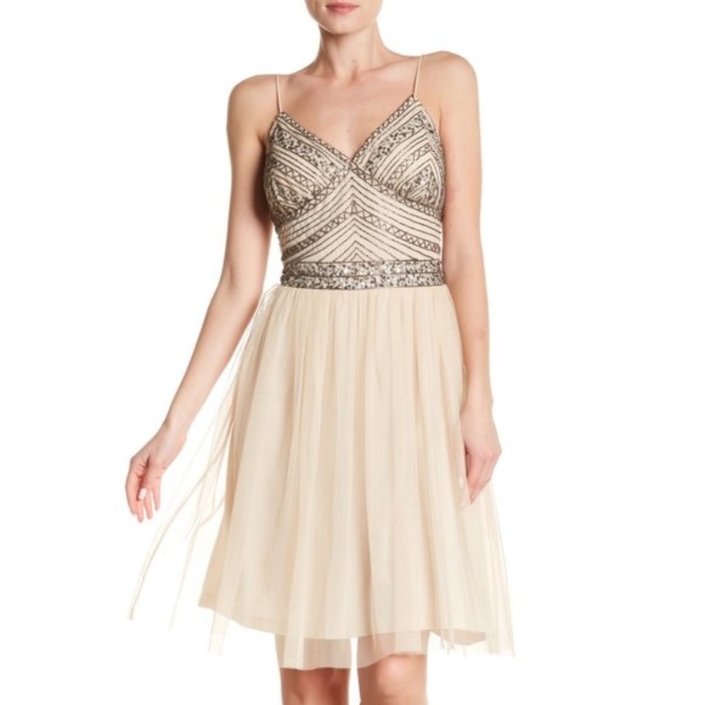 Marina Beaded Bodice Dress